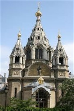Affiche de Visite guidée : La Cathédrale Russe Saint-Alexandre Nevski | par Pierre-Yves Jaslet