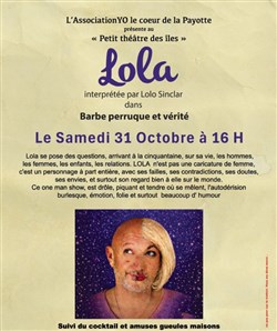 Affiche de Lolo Sinclar dans Barbe, perruque et vérité