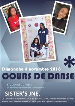 Affiche de Grand cours de danse avec Sirine et Manelle