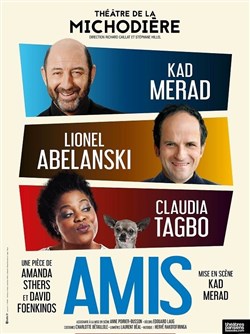 Affiche de Amis | avec Claudia Tagbo, Kad Merad et Lionel Abelanski