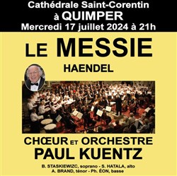 Affiche de Choeur et Orchestre Paul Kuentz : Messie de Haendel | Quimper