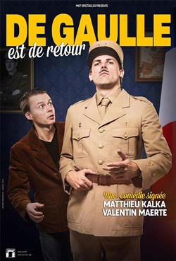 Affiche de De gaulle est de retour