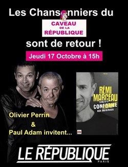 Affiche de Paris Chansonniers