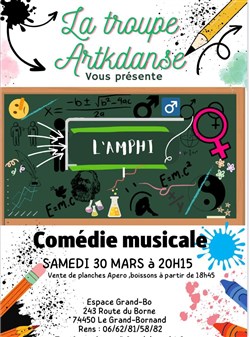 Affiche de Spectacle comédie musicale