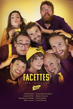 Affiche de Facettes Impro | le spectacle 100% impro