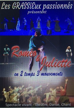 Affiche de Romeo & Juliette en 2 temps 3 mouvements