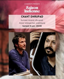 Affiche de Chant Dhrupad : Musique de l'Inde du Nord
