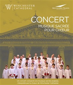 Affiche de Concert du Choeur de la Cathédrale de Winchester à Paris