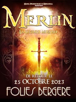 Affiche de Merlin, La légende musicale