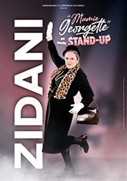 Affiche de Zidani dans Mamie Georgette déconfine en mode stand up