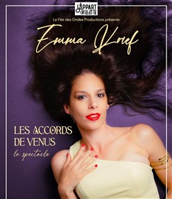 Affiche de Emma Krief dans Les Accords de Vénus