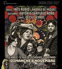 Affiche de Inés Rubio : Tablao Flamenco