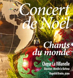 Affiche de Concert de Noël - Chants du Monde