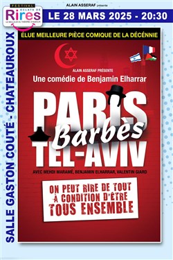 Affiche de Paris, Barbès, Tel Aviv