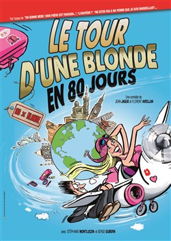 Affiche de Le tour d'une blonde en 80 jours