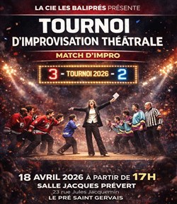 Affiche de Tournoi d'improvisation théâtrale