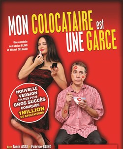 Affiche de Mon colocataire est une garce