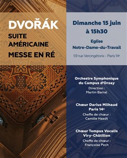 Affiche de Concert Dvorák