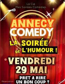 Affiche de Annecy Comedy : la soirée de l'humour