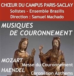Affiche de Musiques de couronnement : concert Haendel / Mozart