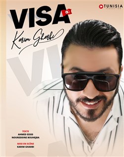 Affiche de Karim Gharbi dans Visa