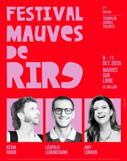Affiche de La Soirée Tremplin de l'Humour | Festival Mauves de Rires 2026