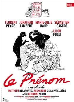 Affiche de Le prénom | avec Florent Peyre & Jonathan Lambert