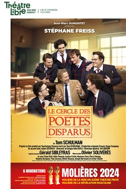 Affiche de Le cercle des poètes disparus | avec Stéphane Freiss