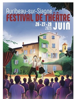 Affiche de Festival de Théâtre d'Auribeau-sur-siagne