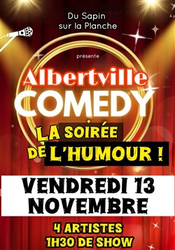 Affiche de Albertville Comedy : la soirée de l'humour