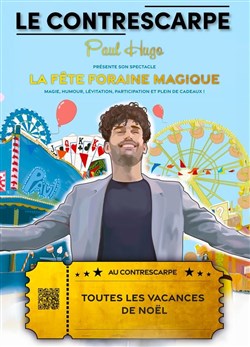 Affiche de Paul Hugo dans La fête foraine magique
