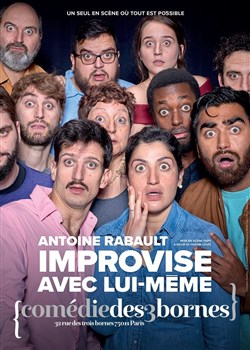 Affiche de Antoine Rabault improvise avec lui-même