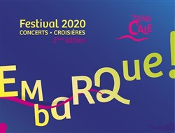 Affiche de Festival Embarque ! "Sull'acqua luce" par le Duo Cristal Variables