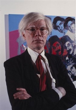 Affiche de Visite guidée de l'exposition Warhol, la ligne et l'image au musée du Luxembourg
