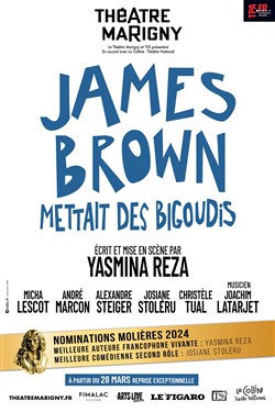 Affiche de James Brown mettait des bigoudis