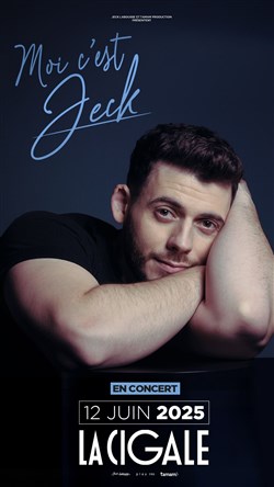 Affiche de Jeck en concert