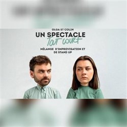 Affiche de Olga et Colin présentent un spectacle tout court