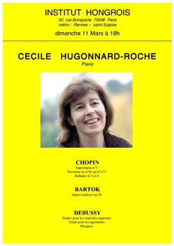 Affiche de Récital de piano