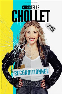 Affiche de Christelle Chollet dans Reconditionnée | Nouveau spectacle