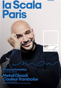 Affiche de Mehdi Djaadi dans Couleur Framboise