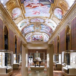 Affiche de Visite guidée : Le musée et les salles de lecture de la Bibliothèque nationale Richelieu rénovée | par Pierre-Yves Jaslet