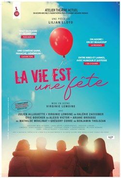 Affiche de La vie est une fête