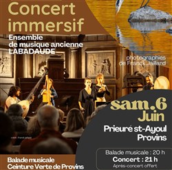 Affiche de Concert immersif : Ensemble baroque Labadaude