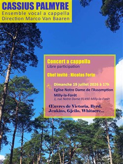 Affiche de Ensemble vocal Cassius Palmyre