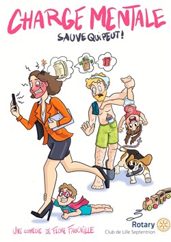 Affiche de Charge mentale : Sauve qui peut !
