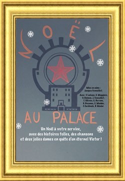 Affiche de Noël au Palace