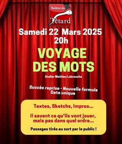 Affiche de Voyage des mots