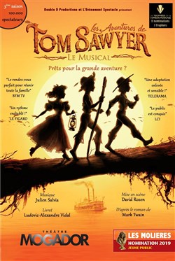 Affiche de Les aventures de Tom Sawyer | Le musical