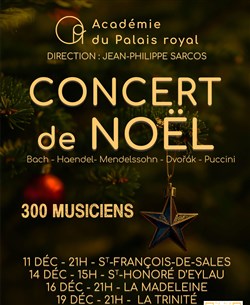 Affiche de Concert de Noël