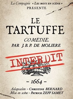 Affiche de Tartuffe Interdit